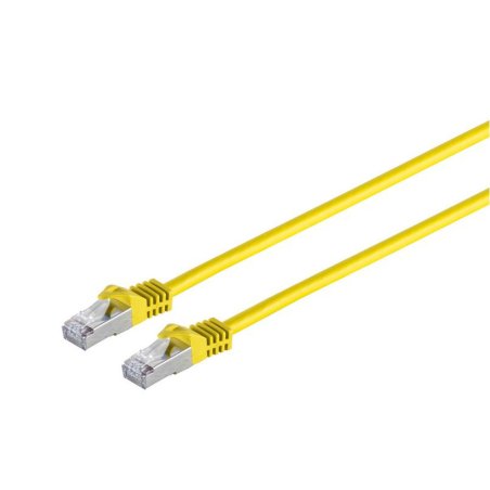 Microconnect SFTP7075Y câble de réseau Jaune 7,5 m Cat7 S/FTP (S-STP)