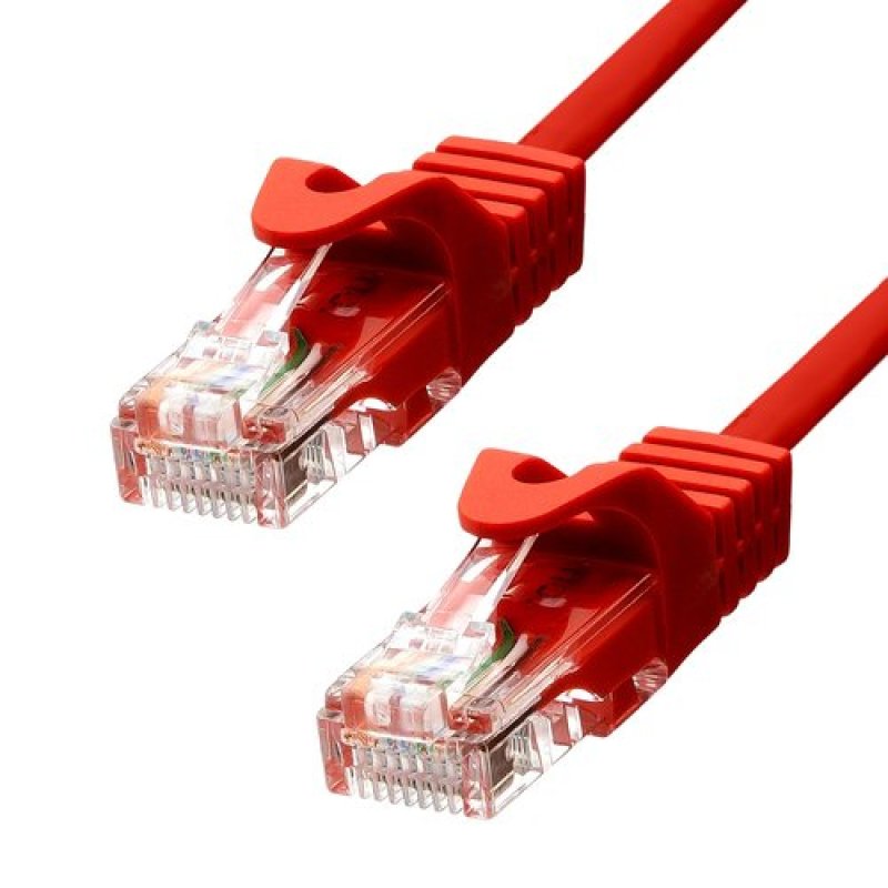 ProXtend 5UTP-10R câble de réseau Rouge 10 m Cat5e U/UTP (UTP)