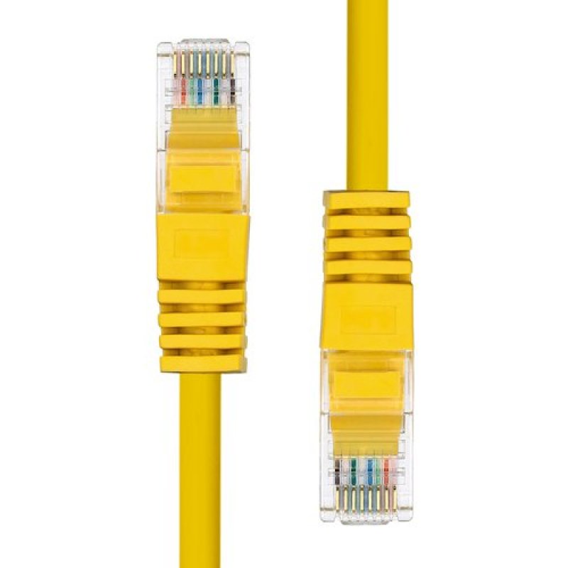 ProXtend CAT5e U/UTP CU PVC Ethernet Cable Yellow 7M