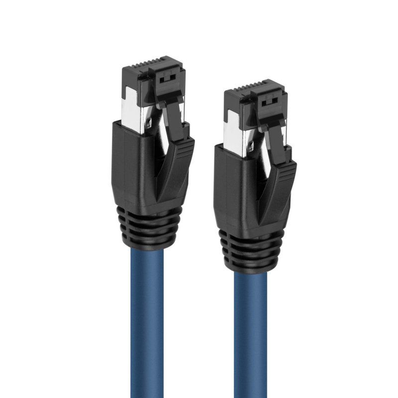 Microconnect MC-SFTP805B networking cable Blue 5 m Cat8.1 S/FTP (S-STP)