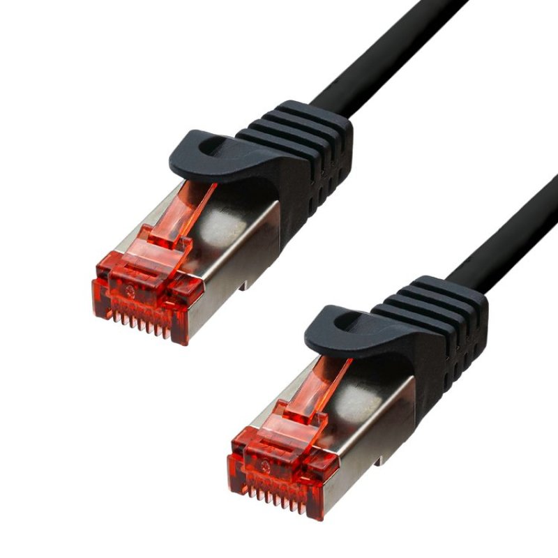 ProXtend 6FUTP-15B câble de réseau Noir 15 m Cat6 F/UTP (FTP)