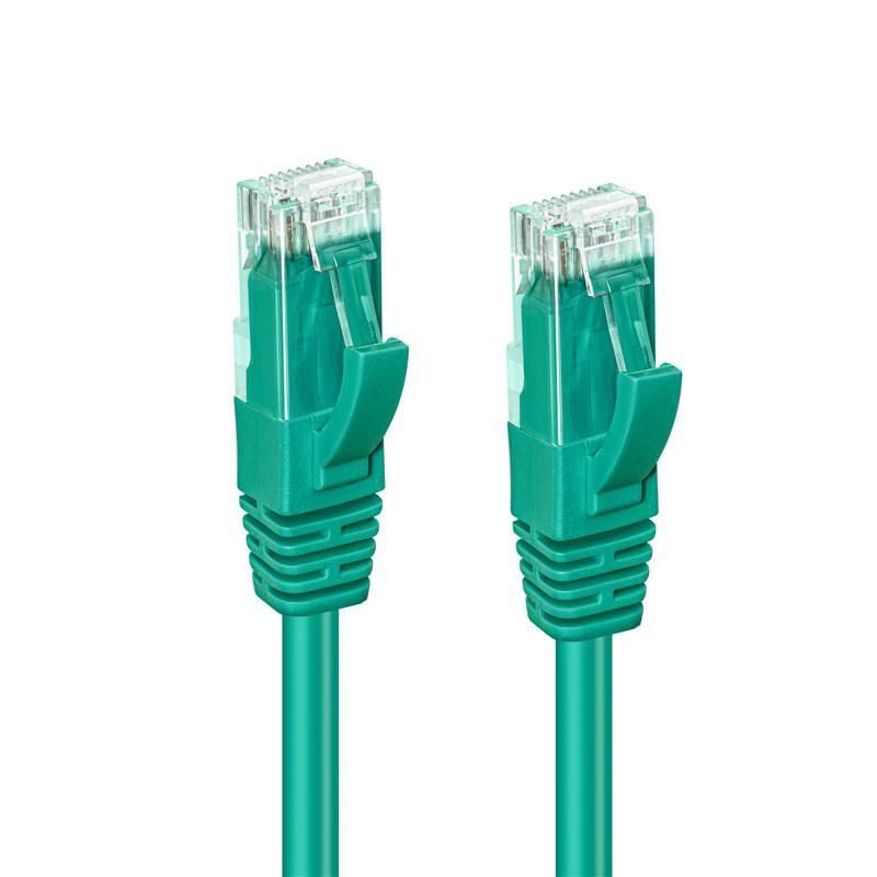 Microconnect MC-UTP6A02G networking cable Green 2 m Cat6a U/UTP (UTP)