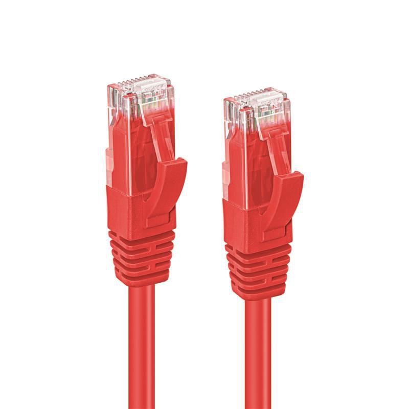Microconnect MC-UTP6A015R networking cable Red 1.5 m Cat6a U/UTP (UTP)