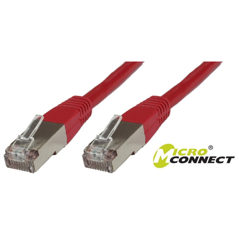 Microconnect B-FTP615R networking cable Red 15 m Cat6 F/UTP (FTP)