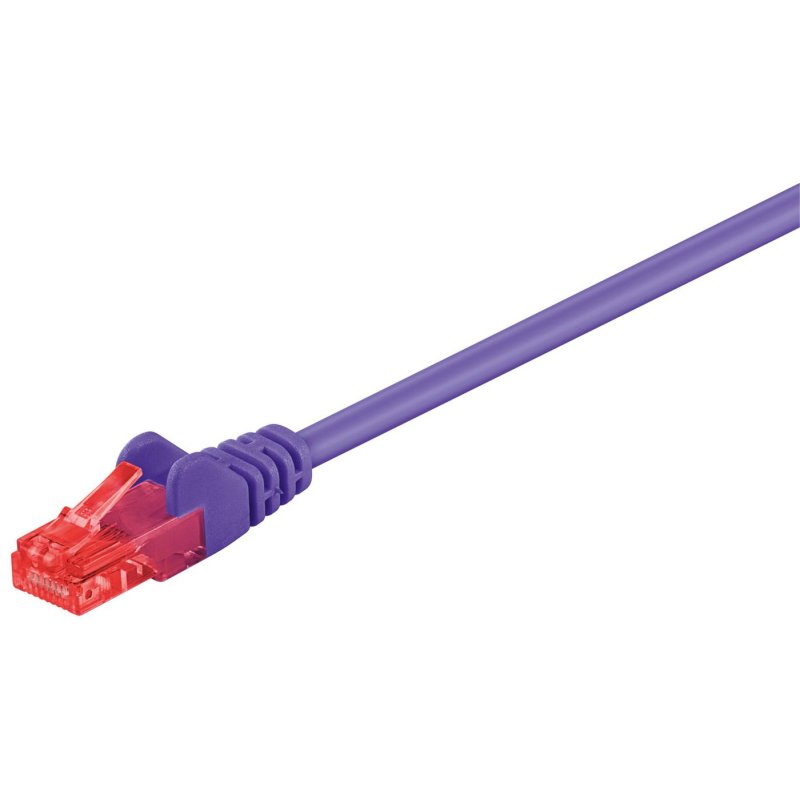 Microconnect B-UTP60025P câble de réseau Violet 0,25 m Cat6 U/UTP (UTP)
