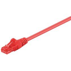 Microconnect B-UTP60025R câble de réseau Rouge 0,25 m Cat6 U/UTP (UTP)