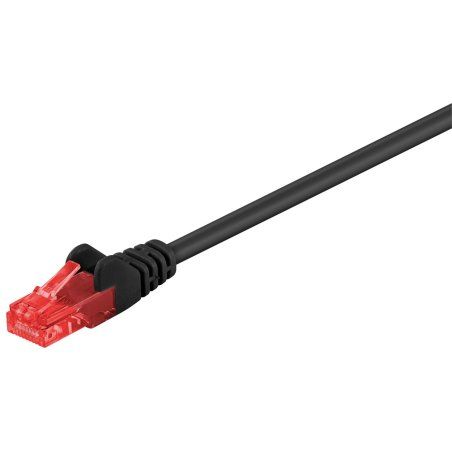Microconnect B-UTP60025S câble de réseau Noir 0,25 m Cat6 U/UTP (UTP)
