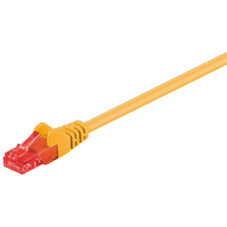 Microconnect B-UTP601Y networking cable Yellow 1 m Cat6 U/UTP (UTP)