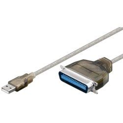 Microconnect USBAC36 câble parallèle Bleu 1,8 m