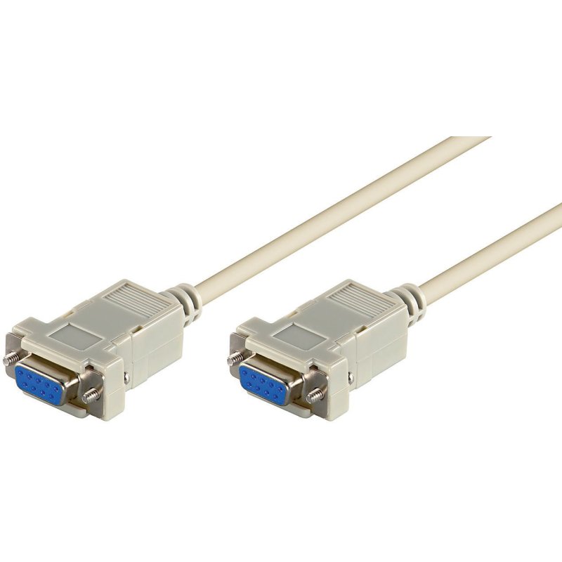 Microconnect SCSENN2 serial cable White 1.8 m DB9 F