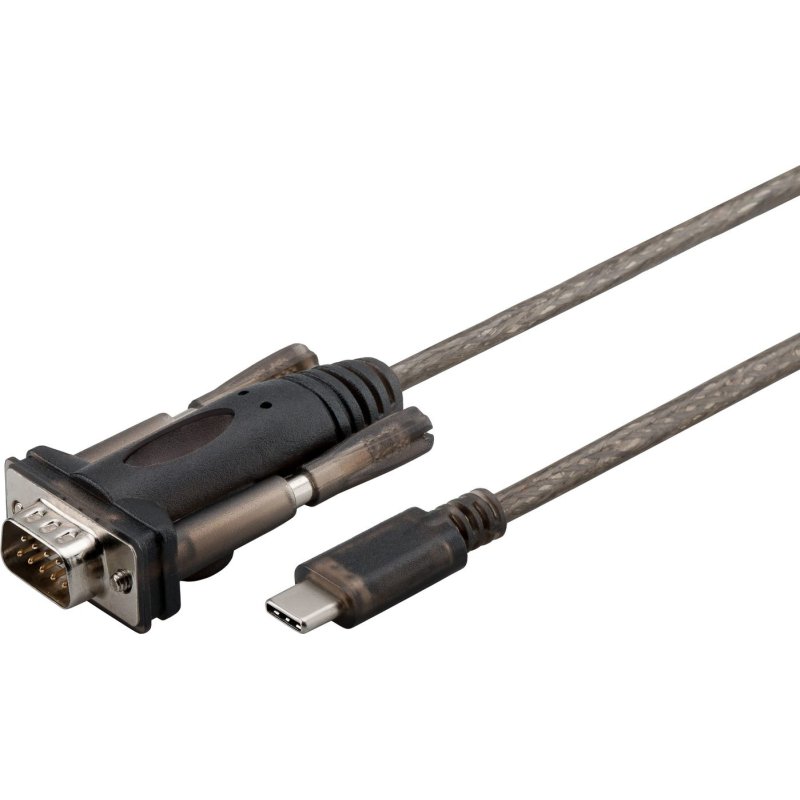 USB - C - Serial DB9 1m M-M