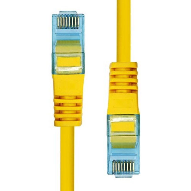 ProXtend CAT6A U/UTP CU LSZH Ethernet Cable Yellow 10M