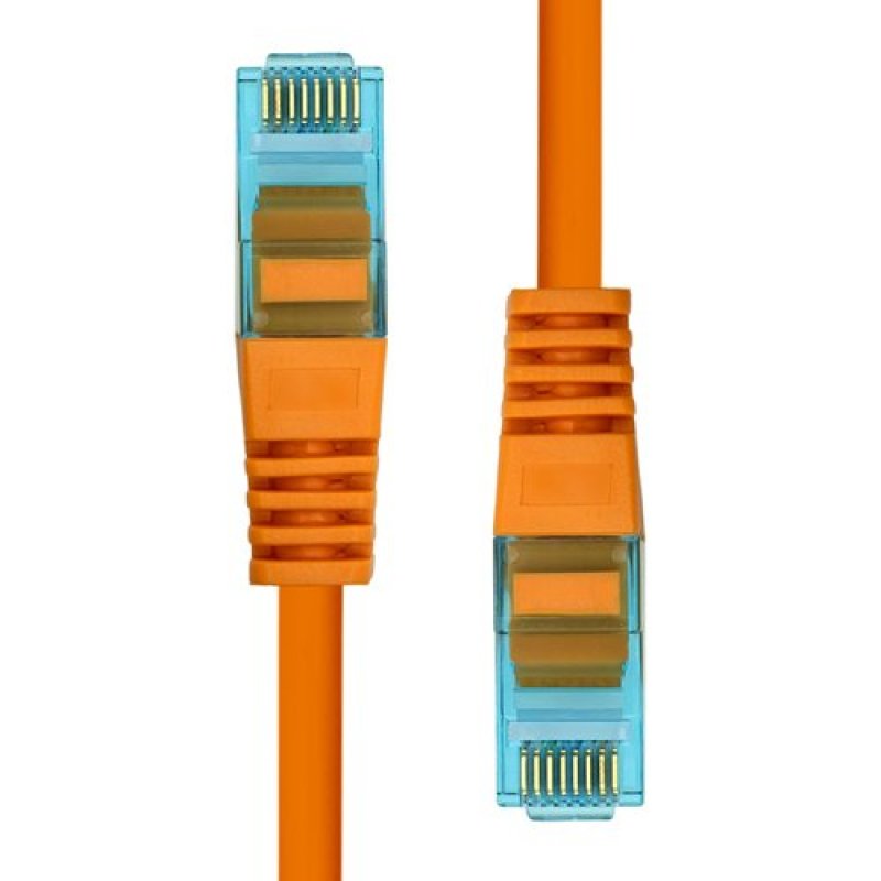 ProXtend CAT6A U/UTP CU LSZH Ethernet Cable Orange 75CM