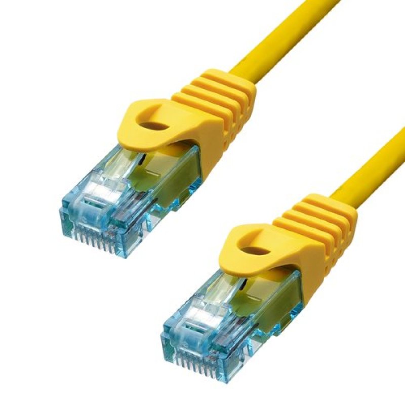 ProXtend 6AUTP-03Y câble de réseau Jaune 3 m Cat6a U/UTP (UTP)