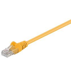 Microconnect B-UTP50025Y câble de réseau Jaune 0,25 m Cat5e U/UTP (UTP)