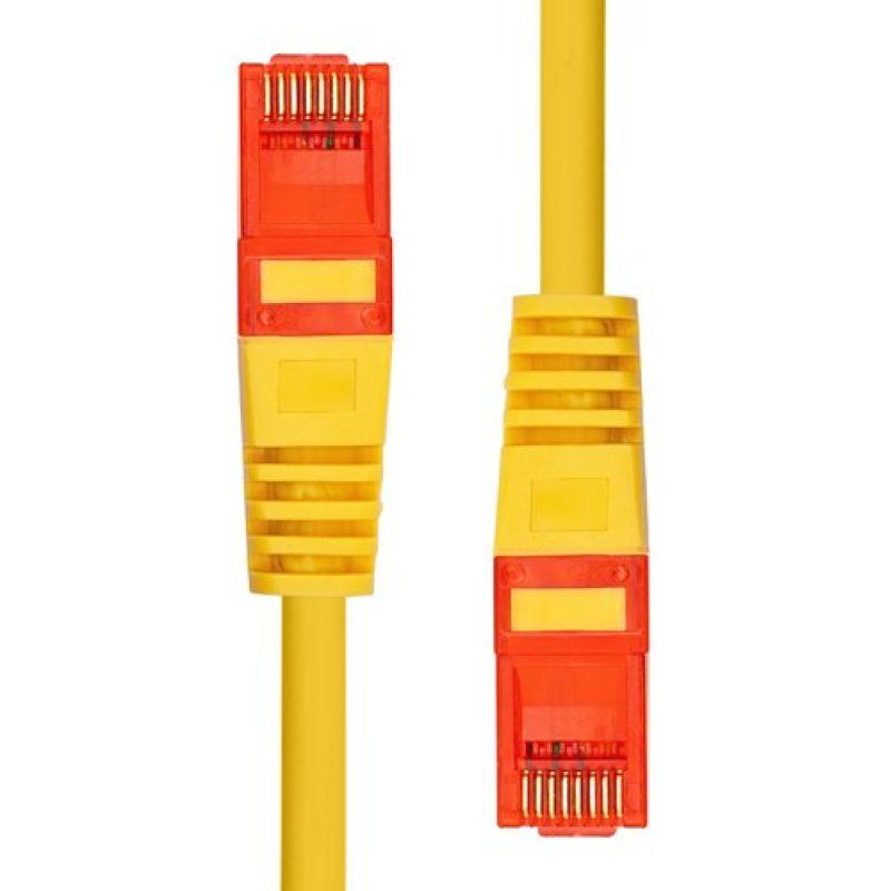 ProXtend CAT6 U/UTP CU LSZH Ethernet Cable Yellow 20M