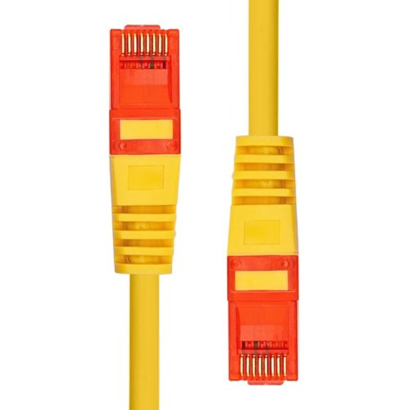 ProXtend 6UTP-07Y câble de réseau Jaune 7 m Cat6 U/UTP (UTP)
