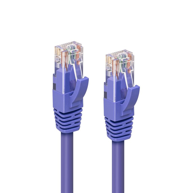 CAT6A UTP 15m Purple LSZH