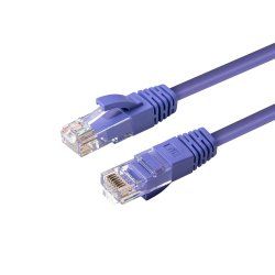 Microconnect MC-UTP6A075P câble de réseau Violet 7,5 m Cat6a U/UTP (UTP)