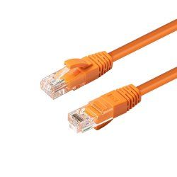 Microconnect MC-UTP6A15O câble de réseau Orange 15 m Cat6a U/UTP (UTP)