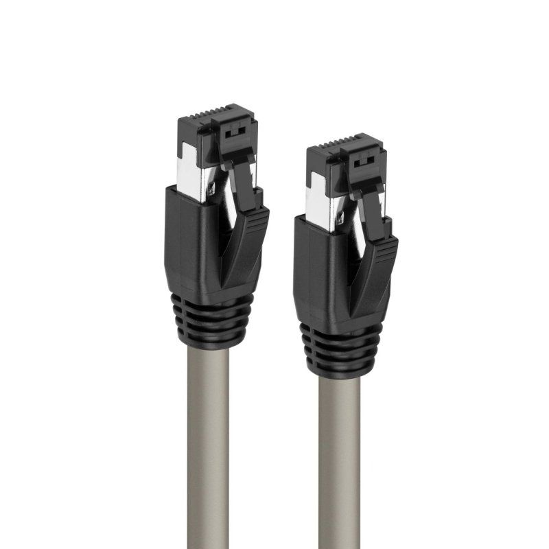 CAT8.1 S/FTP 0,25m Grey LSZH