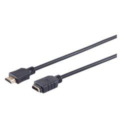 Microconnect HDM19190.5FV1.4 câble HDMI 0,5 m HDMI Type A (Standard) Noir