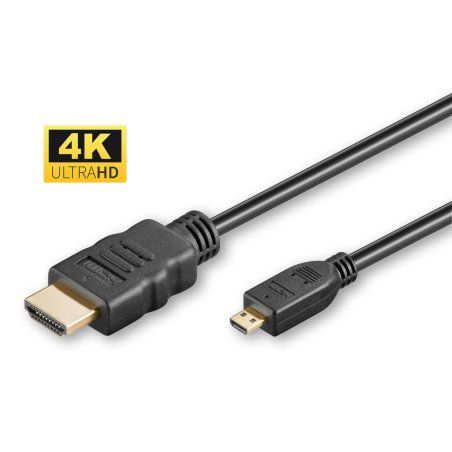 Microconnect 4K HDMI A-D cable, 2m