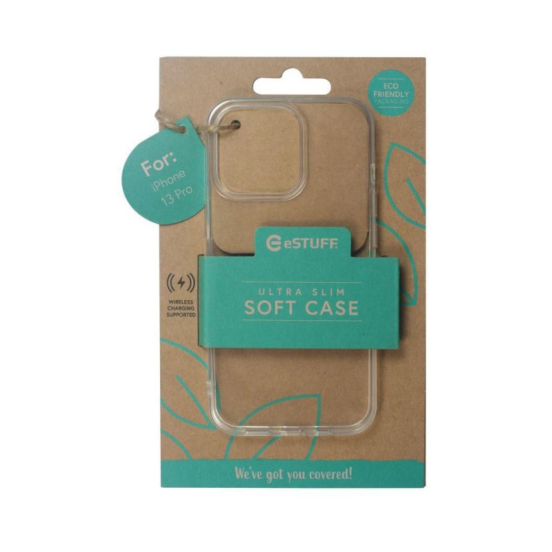 eSTUFF ES67100003 coque de protection pour téléphones portables 15,5 cm (6.1") Housse Transparent