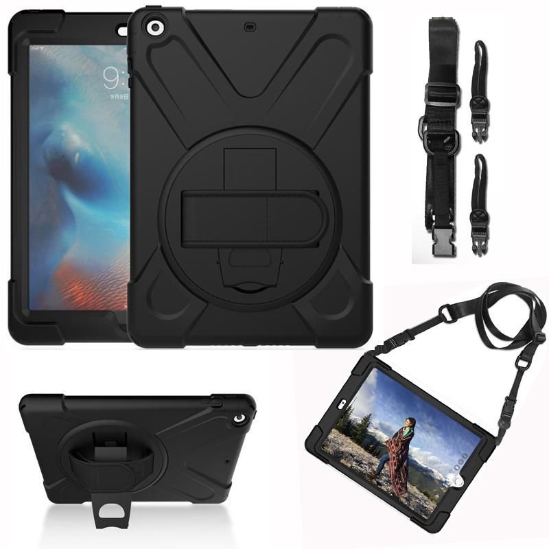 eSTUFF AUSTIN Defender Case for iPad Air 9.7 - Black