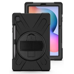 eSTUFF AUSTIN Defender Case for Samsung Galaxy Tab S6 Lite 2022/2020 - Black