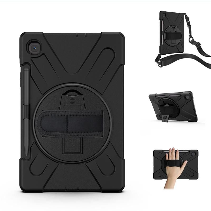 eSTUFF AUSTIN Defender Case for Samsung Galaxy Tab S6 Lite 2022/2020 - Black