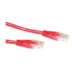Microconnect B-UTP605R-B câble de réseau Rouge 5 m Cat6 U/UTP (UTP)