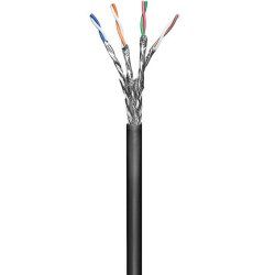 Microconnect KAB024-100 câble de réseau Noir 100 m Cat6 S/FTP (S-STP)
