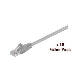 Microconnect V-UTP505VP networking cable Grey 5 m Cat5e U/UTP (UTP)
