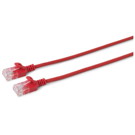 Microconnect V-UTP602R-SLIM networking cable Red 2 m Cat6 U/UTP (UTP)