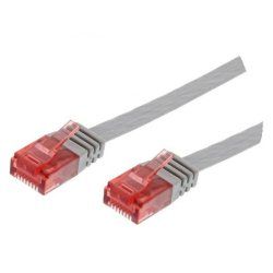 Microconnect V-UTP60025-FLAT networking cable Grey 0.25 m Cat6 U/UTP (UTP)