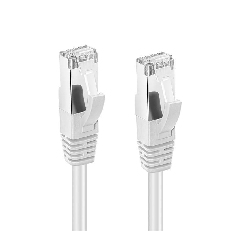 Microconnect MC-SFTP6A01W networking cable White 1 m Cat6a S/FTP (S-STP)