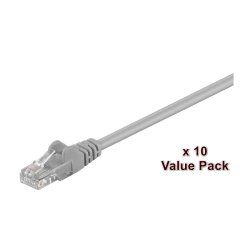 Microconnect V-UTP5005VP câble de réseau Gris 0,5 m Cat5e U/UTP (UTP)