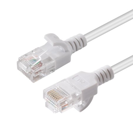 U/UTP CAT6A Slim 10M White