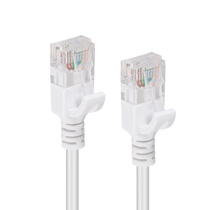 U/UTP CAT6A Slim 10M White