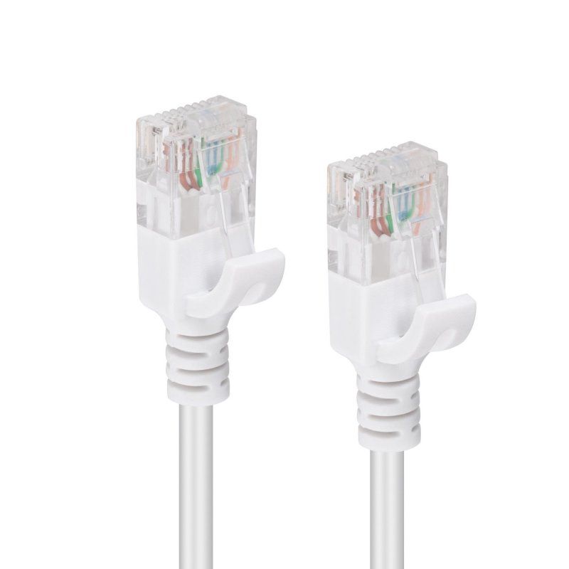 Microconnect V-UTP6A075W-SLIM networking cable White 7.5 m Cat6a U/UTP (UTP)