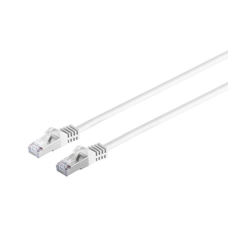 Microconnect SFTP70025W networking cable White 0.25 m Cat7 S/FTP (S-STP)