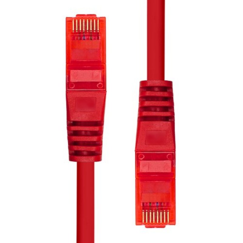 ProXtend CAT6 U/UTP CU LSZH Ethernet Cable Red 30CM