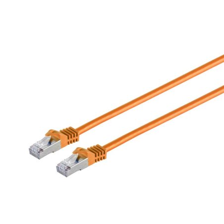Microconnect SFTP702O câble de réseau Orange 2 m Cat7 S/FTP (S-STP)