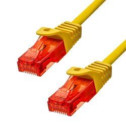 ProXtend 6UTP-15Y câble de réseau Jaune 15 m Cat6 U/UTP (UTP)