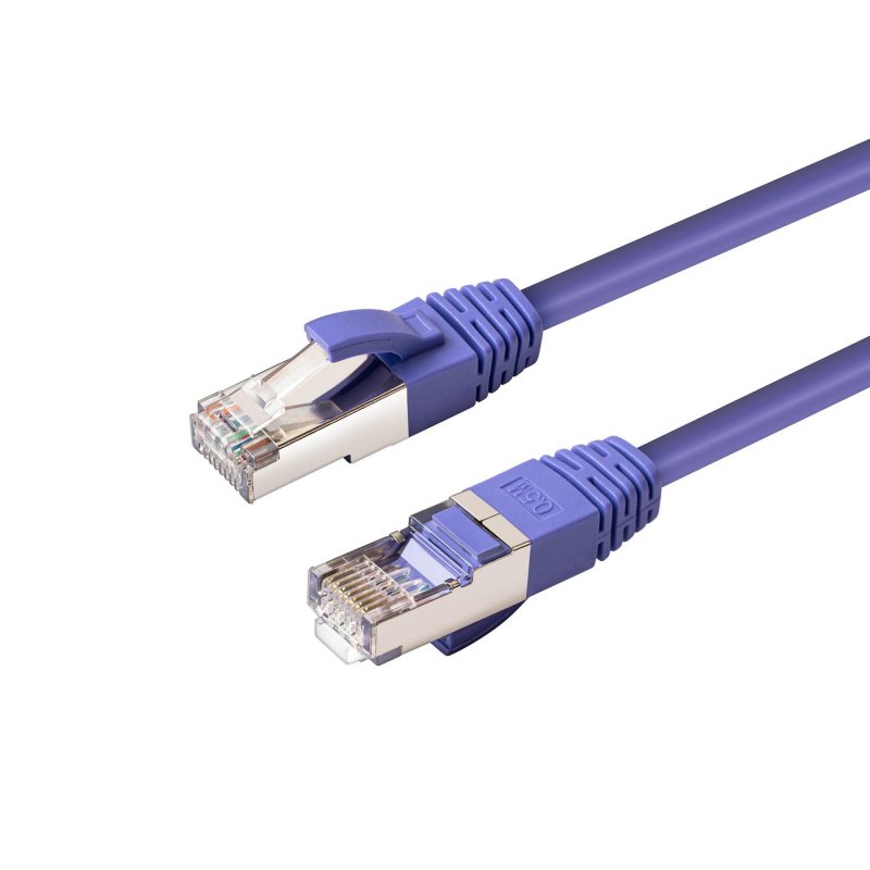 CAT6A S/FTP 10m Purple LSZH