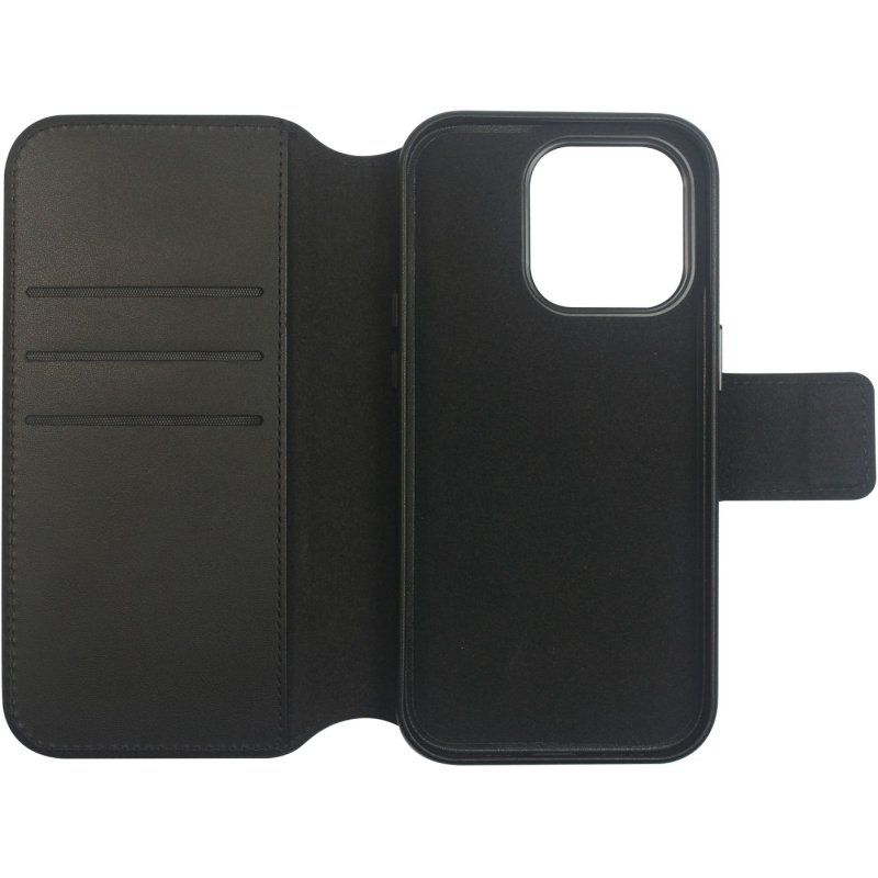 eSTUFF ES67160101 mobile phone case 17 cm (6.7") Wallet case Black