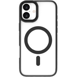 eSTUFF ES67141101 mobile phone case 17 cm (6.7") Cover Transparent, Black