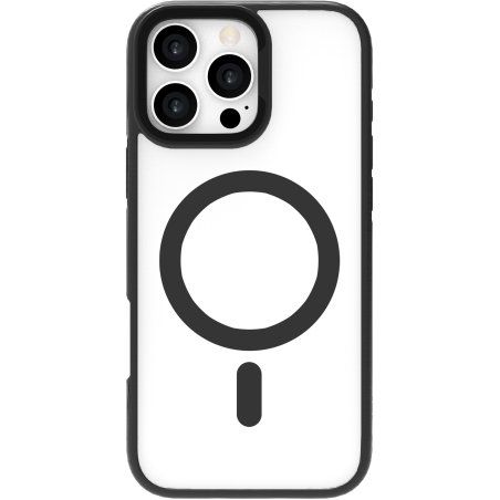 eSTUFF ES67141102 mobile phone case 16 cm (6.3") Cover Transparent, Black