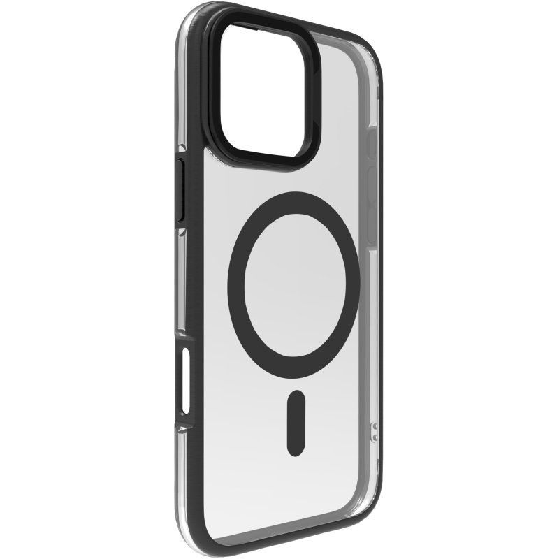 eSTUFF ES67141102 mobile phone case 16 cm (6.3") Cover Transparent, Black